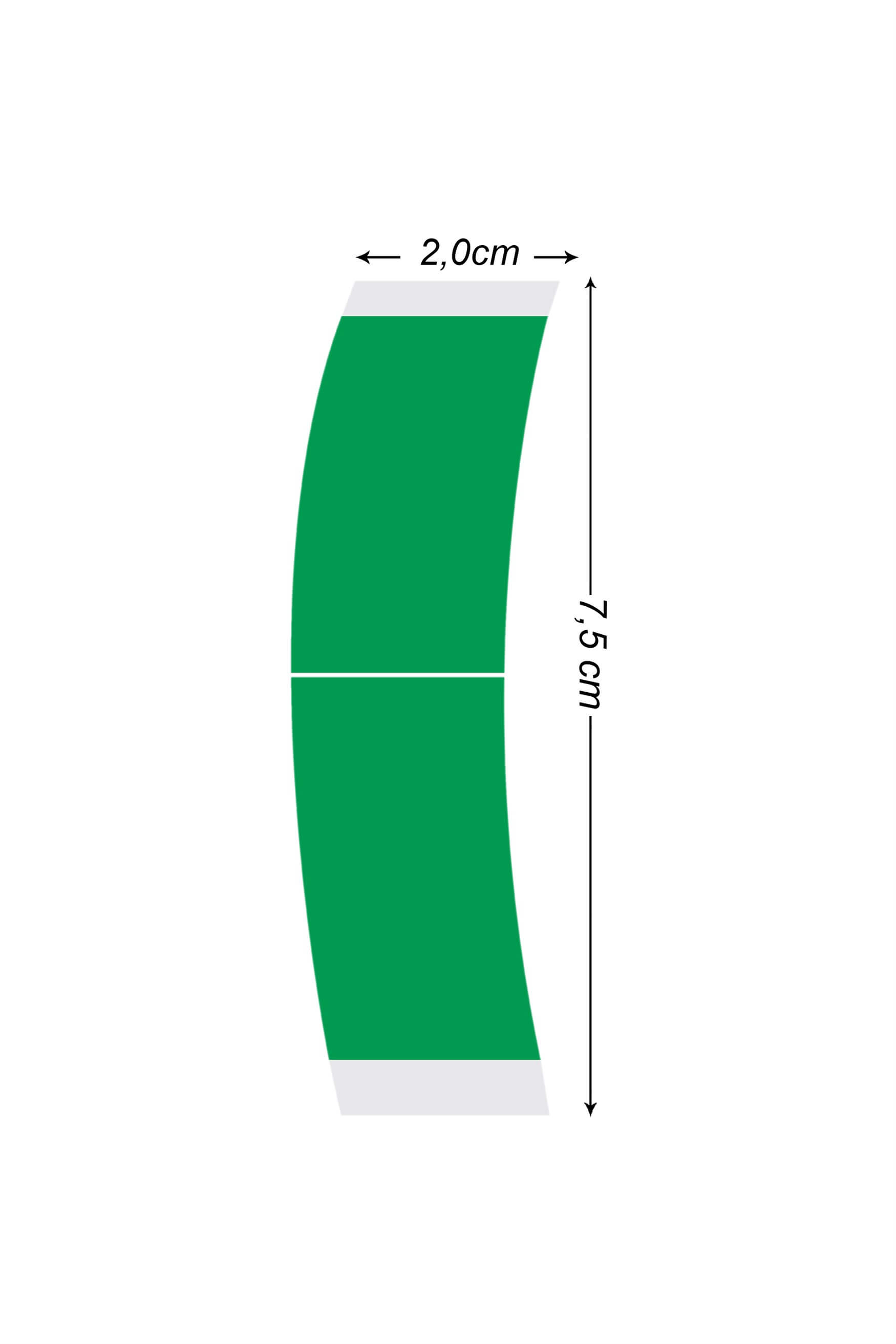 Walker Tape Easy Green™ Protez Saç Bandı Oval 