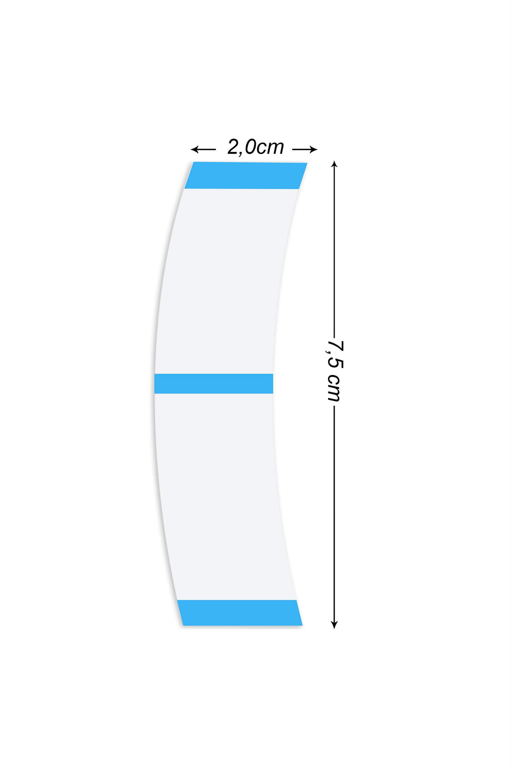 Walker Tape Ultra Hold Mini's Protez Saç Bandı 3/4″ x 3″ (1,90 x 7,62 cm)