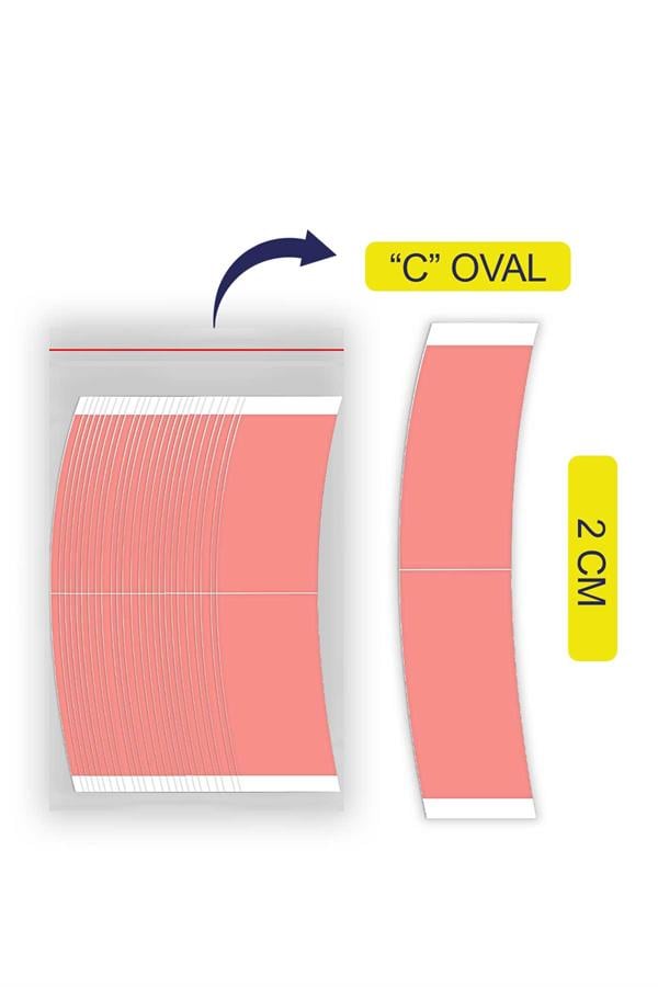 Walker TapeWalker Tape Sensi Tak™ Protez Saç Bandı Oval 