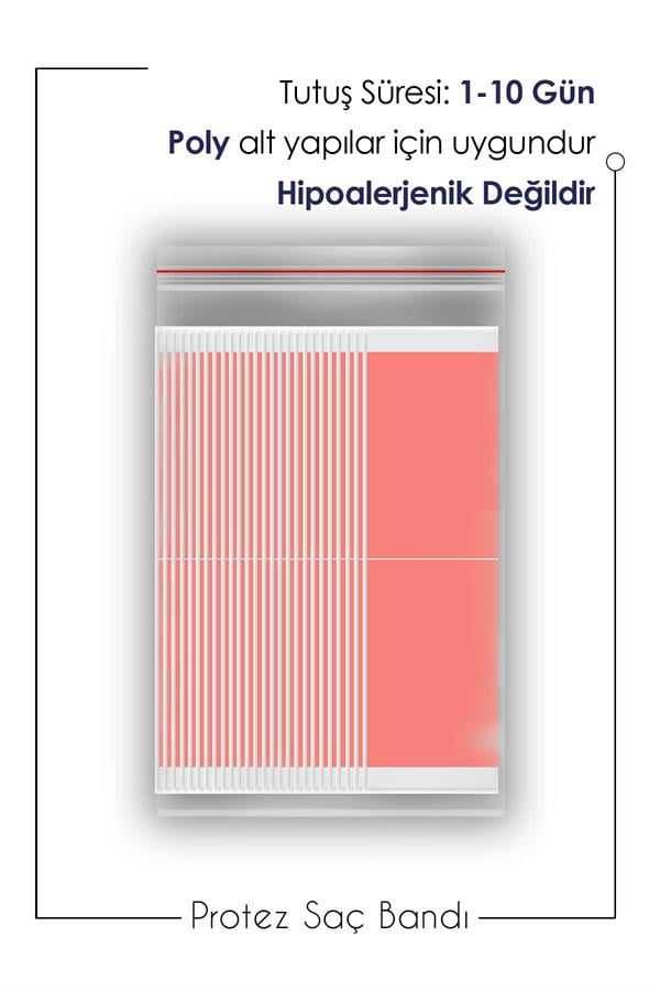 Walker TapeWalker Tape Sensi Tak™ Protez Saç Bandı Düz 1