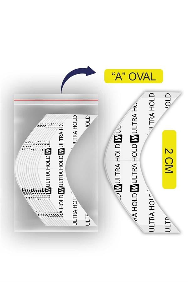 Walker TapeWalker Tape Ultra Hold™ Tape Protez Saç Bandı Oval (