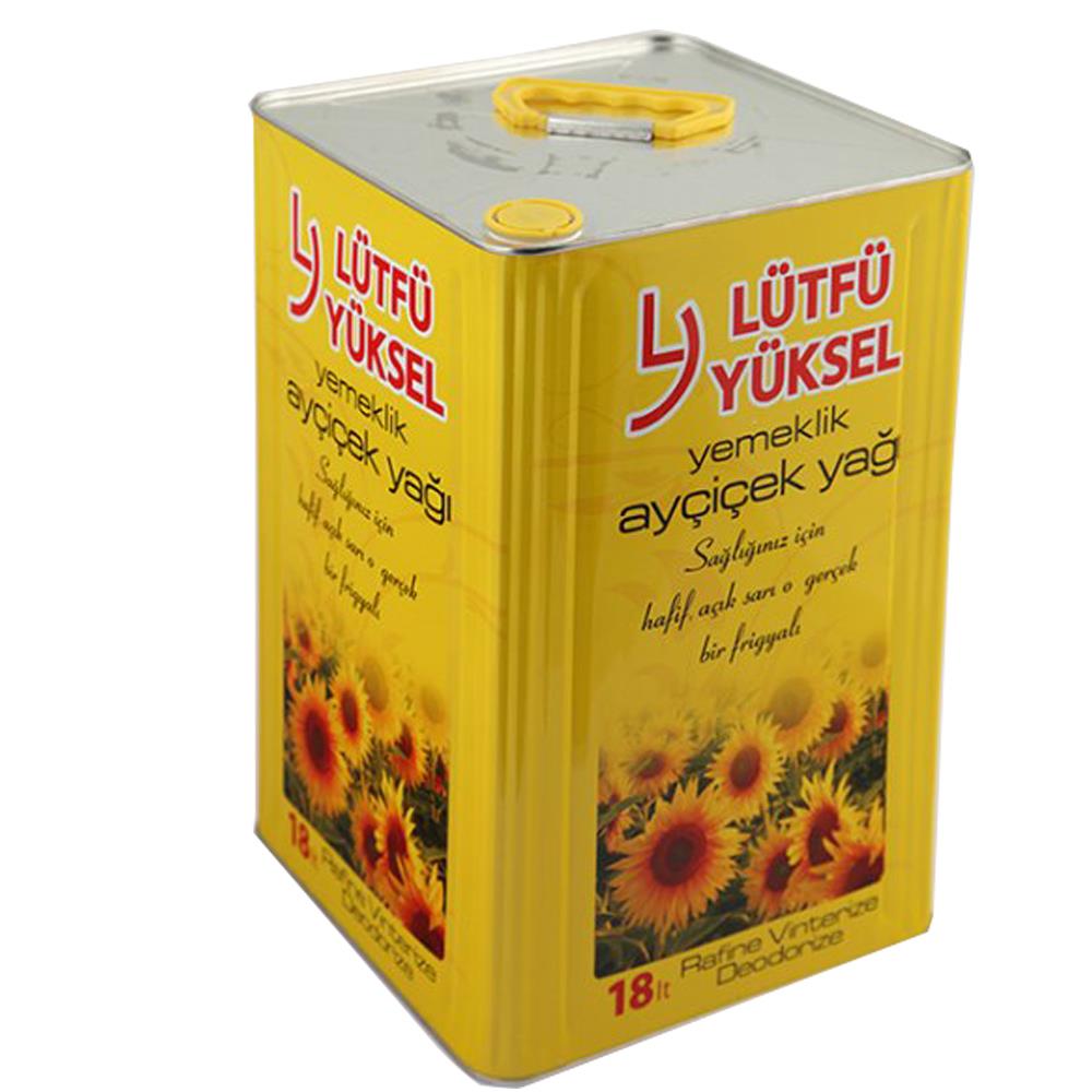 LÜTFÜ YÜKSEL AYÇİÇEK YAĞI 18 LTAYÇİÇEK YAĞILÜTFÜ YÜKSELLYA8697435860198
