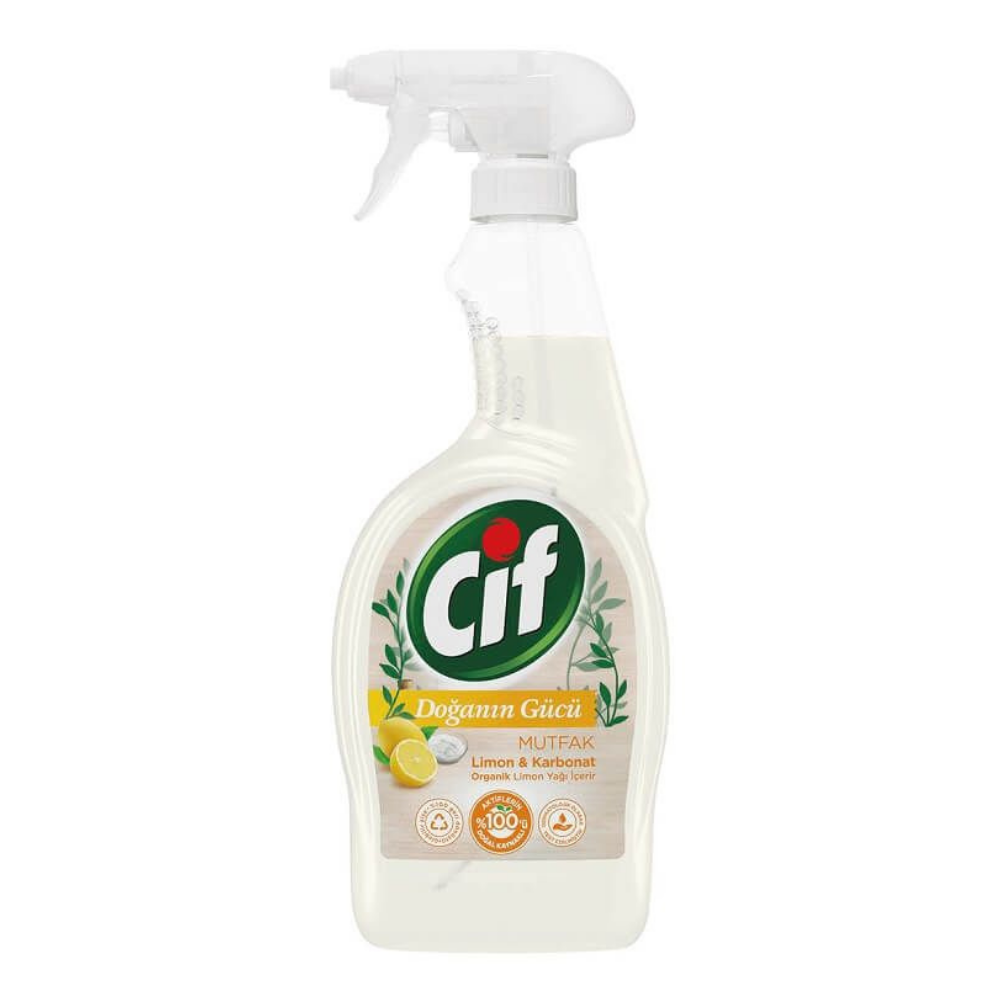 CİF SPREY DOĞANIN GÜCÜ MUTFAK 750 MLBANYO TEMİZLEMECİF67802829