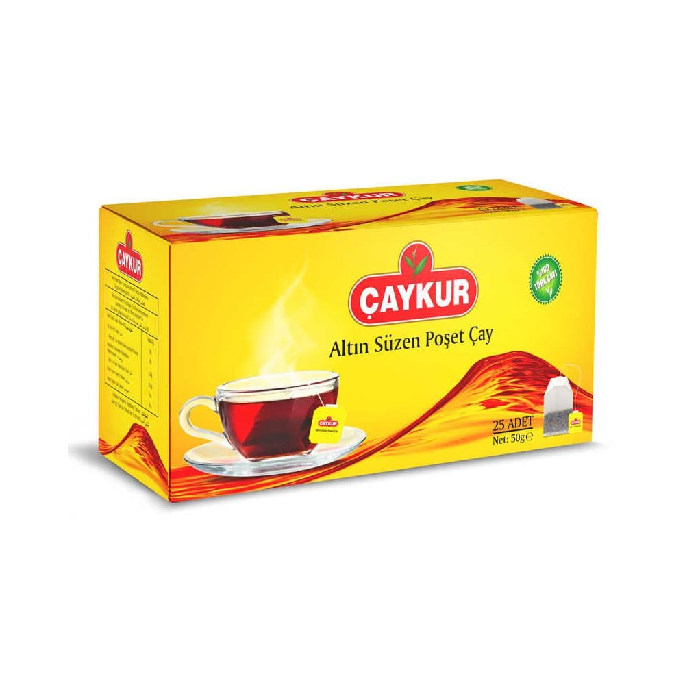 ÇAYKUR ALTIN SÜZEN POŞET 50 GRBARDAK POSET ÇAYÇAYKUR109101