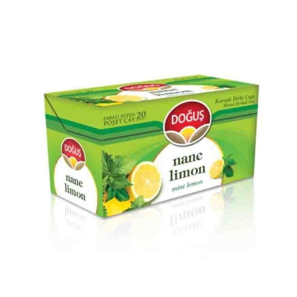 DOĞUŞ BİTKİ ÇAYI NANE LİMONLU 40 GBARDAK POSET ÇAYDOĞUŞ ÇAYS22805