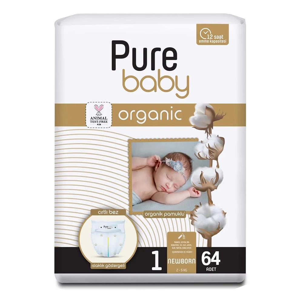 PURE BABY 2-5 KG 64 ADETBEBEK BEZİPURE BABY28004722