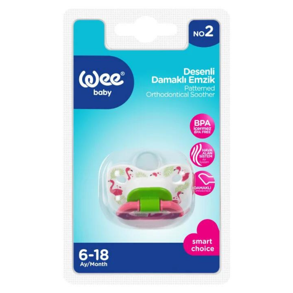WEE BABY SLK DESENLİ DAMAKLI EMZ NO 2BESLENME ARÇLARIWEE BABY8.25.834