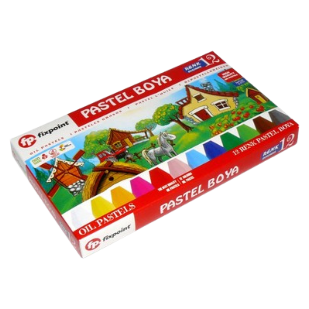 FIXPOINT PASTEL BOYA 12 RENKBOYAFİXPOİNT03-P-1770