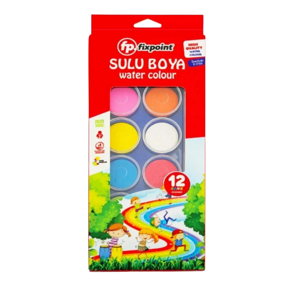 FİXPOİNT LÜX KUTULU SULU BOYA JUMBO 9984BOYAFİXPOİNT56001.4214