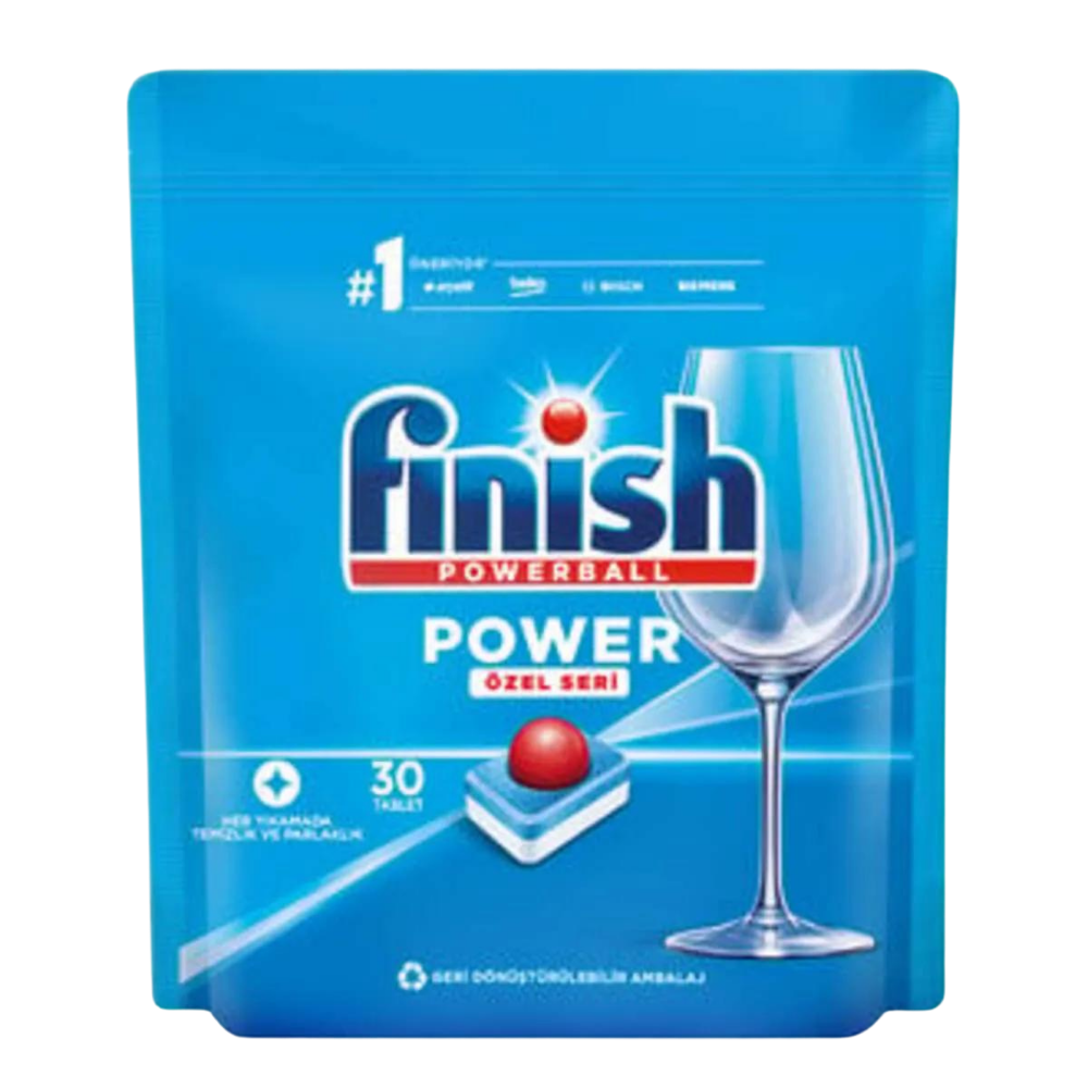 FINISH HEPSİ 1 ARADA POWER ÖZEL SERİ 30‘LUBULAŞIK MAKİNESİ ÜRÜNLERİFİNİSHGD5001