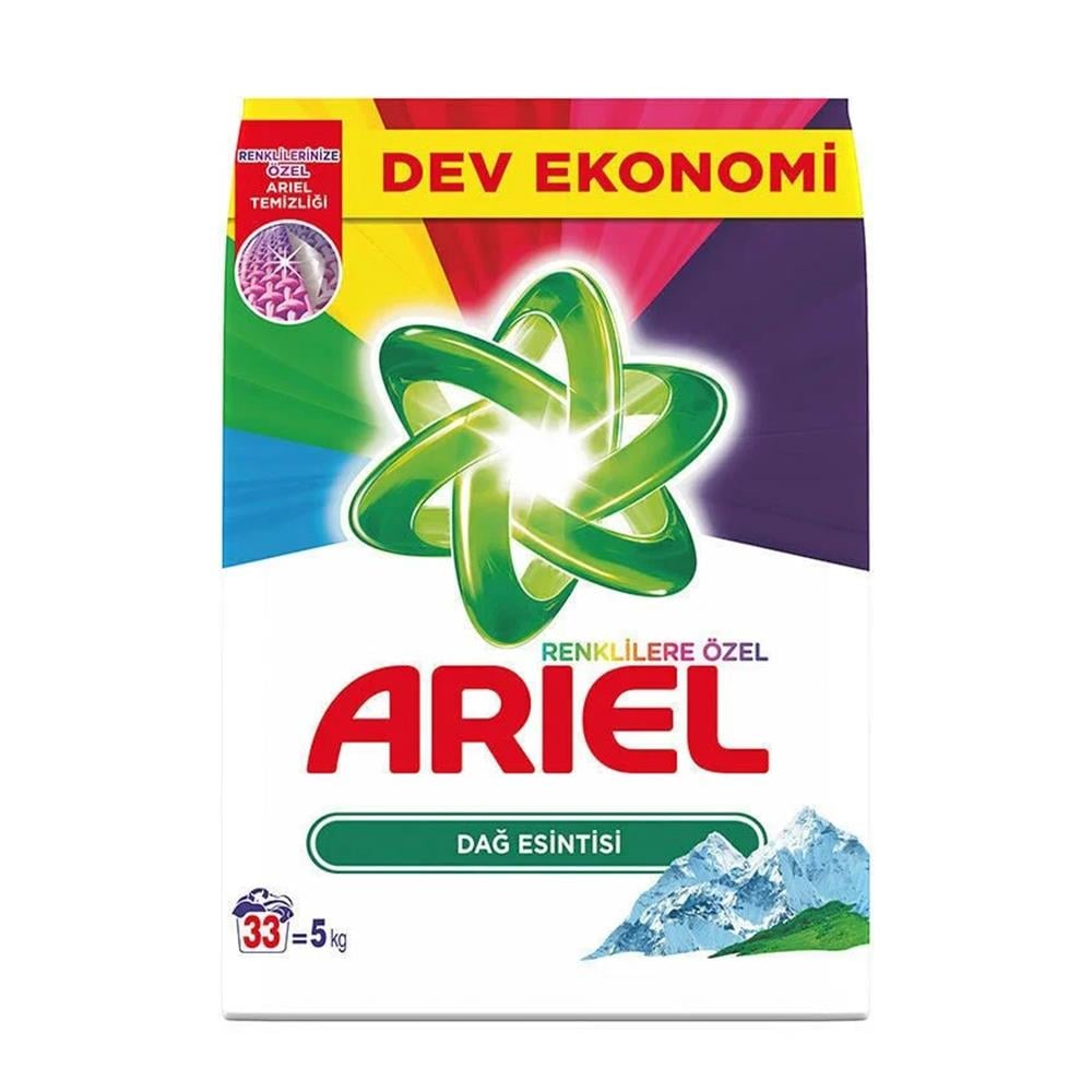 ARİEL DAĞ ESİNTİSİ RENKLİLERE ÖZEL 5 KGÇAMAŞIR DETERJANIARİEL01ARL05000PR.81702381