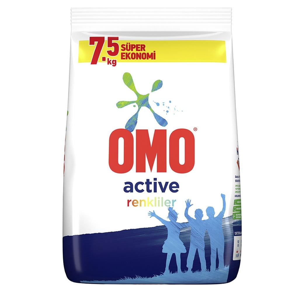 OMO ACTIVE RENKLİLER 7,5 KGÇAMAŞIR DETERJANIOMO68878292