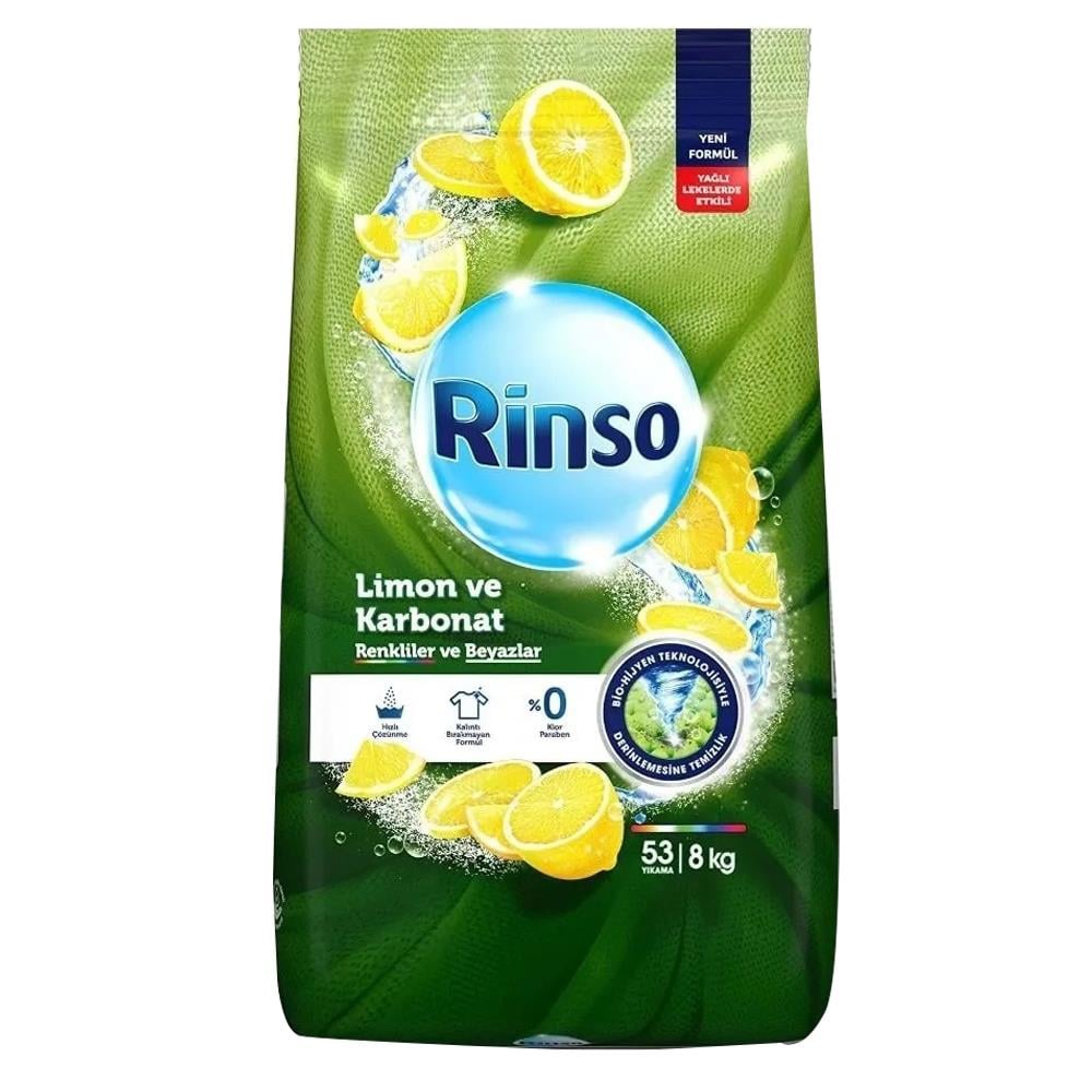RİNSO TOZ LİMON KARBONAT 8 KGÇAMAŞIR DETERJANIRİNSO68836435