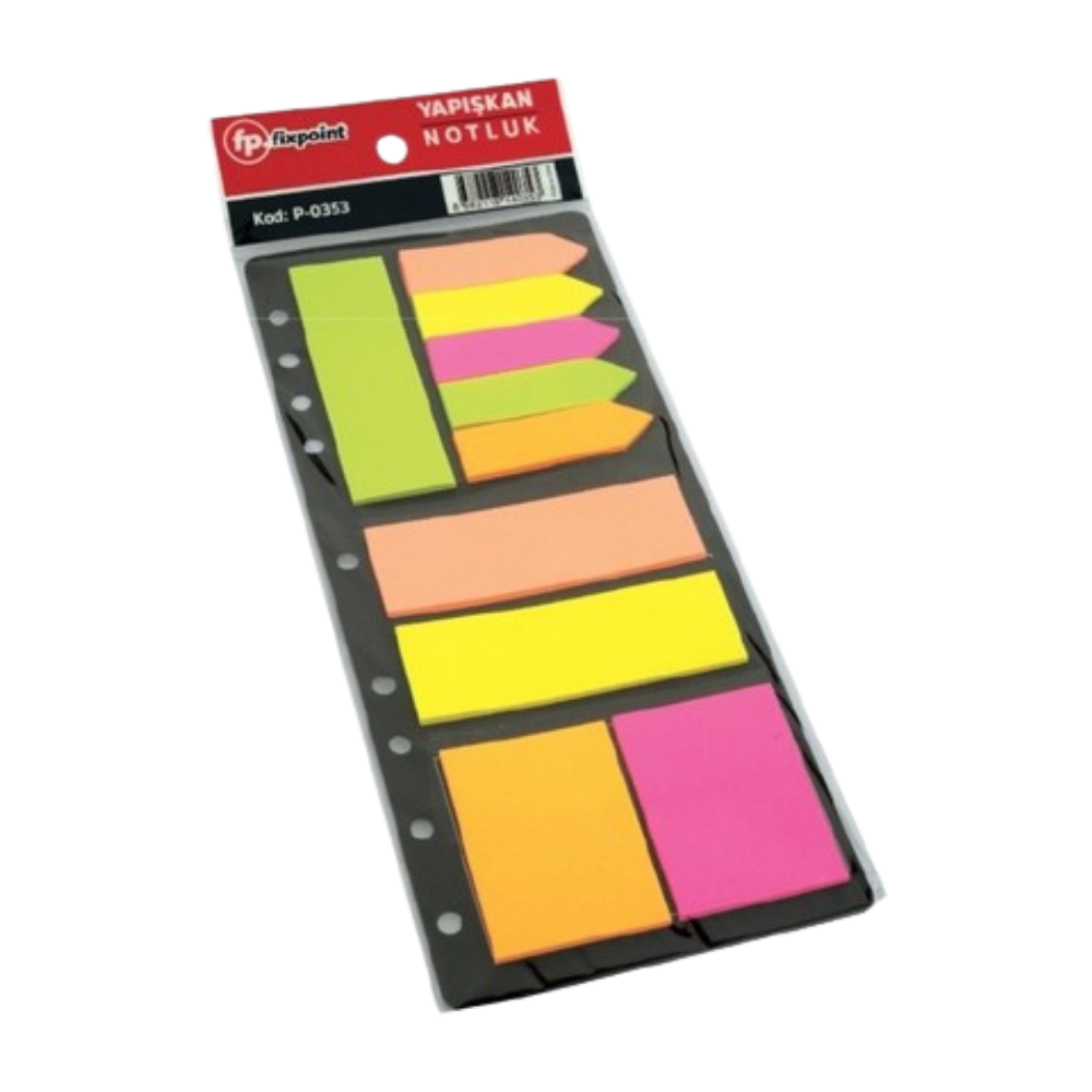 FİXPOİNT YAPIŞKANLI NOTLUK SETDEFTER & KAĞITFİXPOİNT03-P-2220
