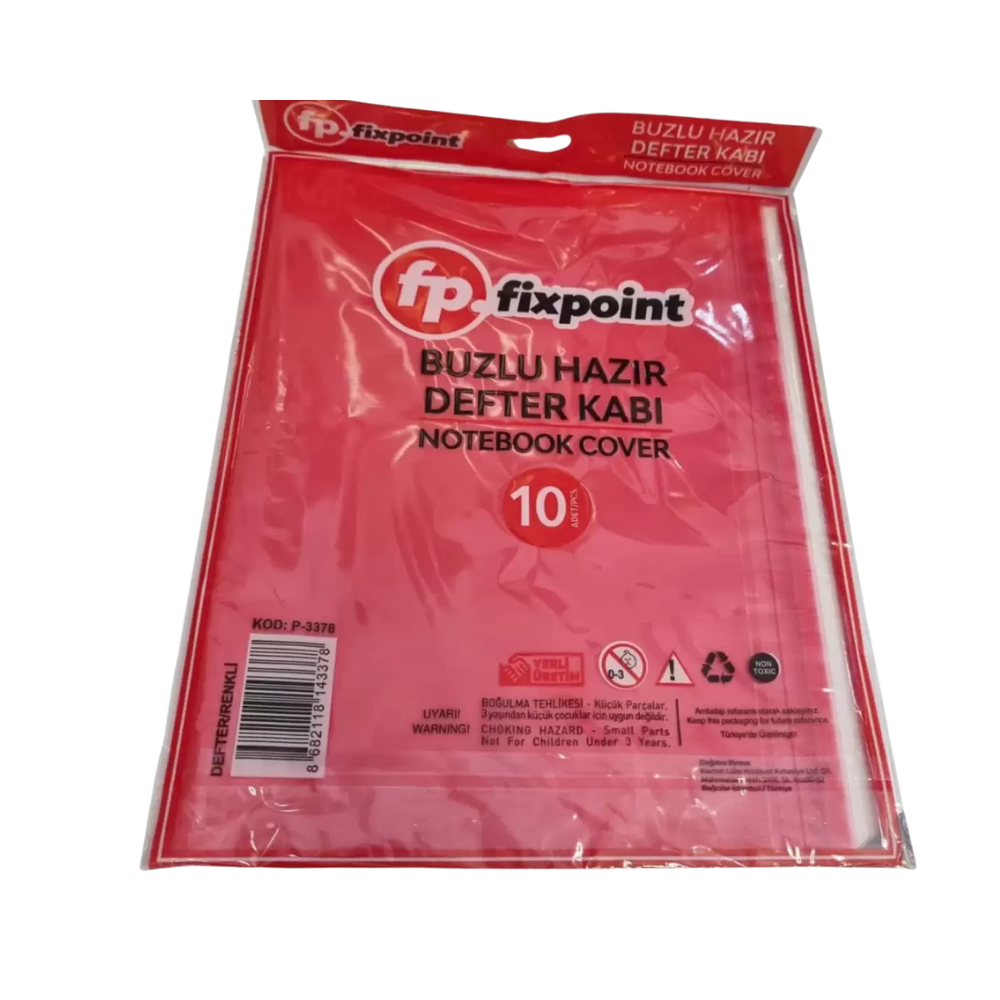 FİXPOİNT HAZIR DEFTER KABI 10 LU RENKLİ P-3378DEFTER & KAĞITFİXPOİNT56001.4062