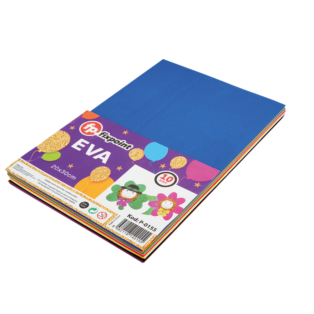 FİXPOİNT EVA DÜZ 10 LU PAKET 20*30 CM  P-0155DEFTER & KAĞITFİXPOİNT56001.3709