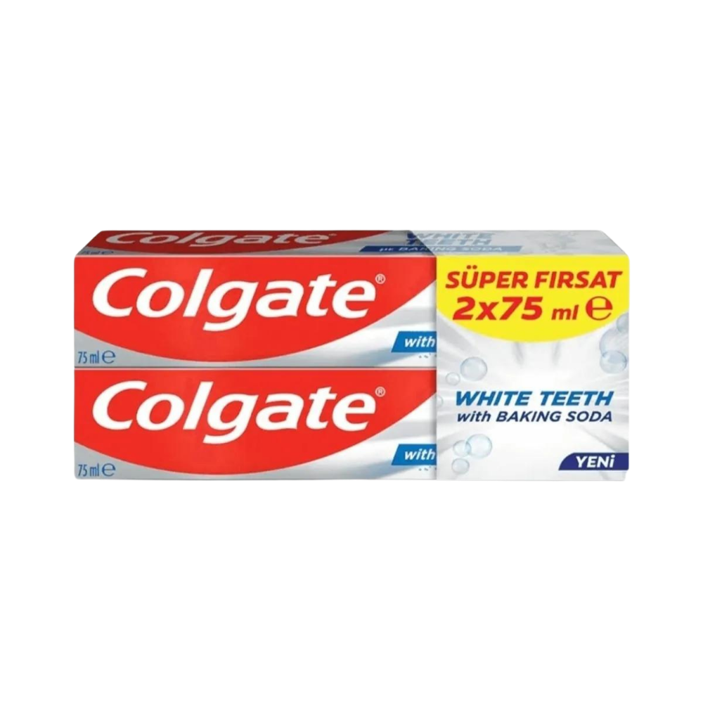 COLGATE WHİTE TEEHT 2*75 MLDİŞ MACUNUMarkasızAS CL 01-1