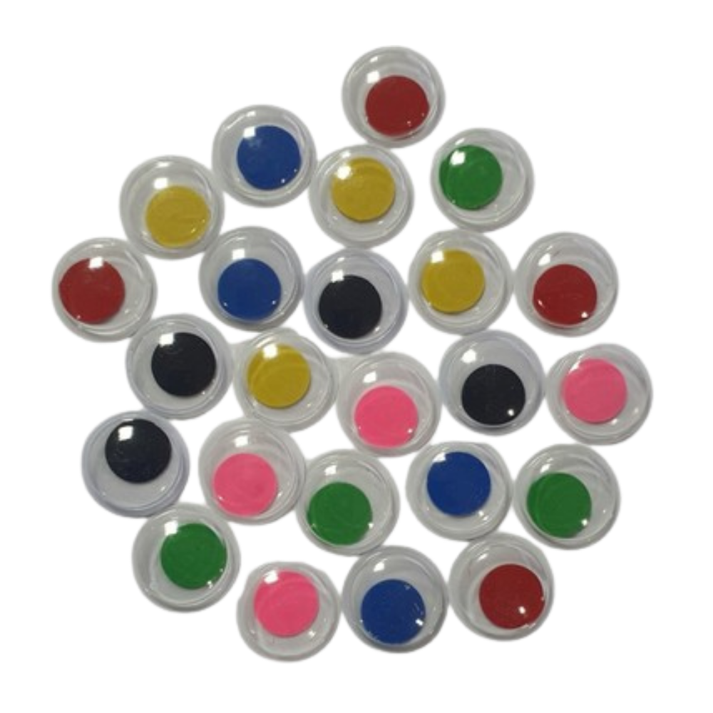 FİXPOİNT OYNAR GÖZ 15 MM RENKLİ 50 Lİ   P-5077EL İŞİ MALZEMELERİFİXPOİNT56001.4489