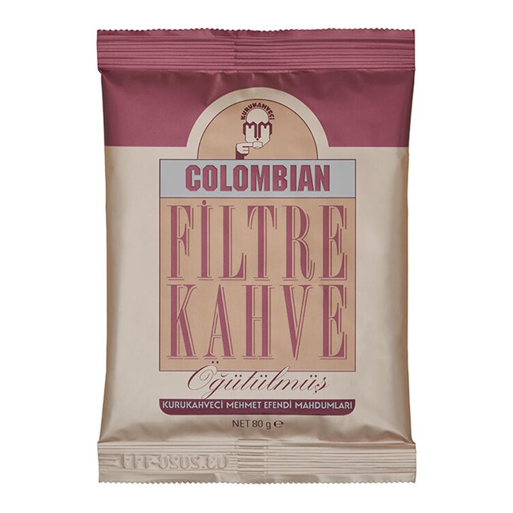 MEHMET EFENDİ COLOMBIAN FİLTRE KAHVE 80 GRFİLTRE KAHVEMEHMET EFENDİ10.02.04263
