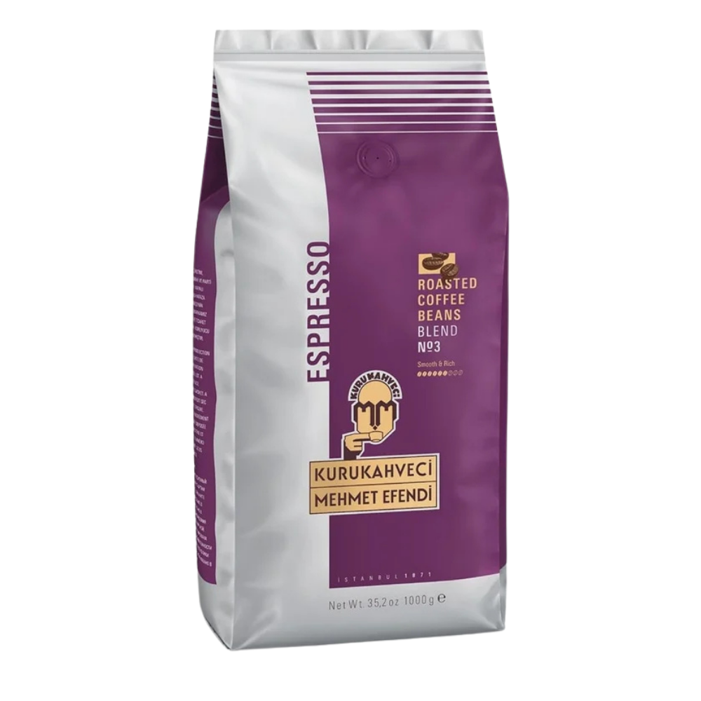 MEHMET EFENDİ CAFFE ESPRESSO ROASTED BLEND NO:3 1000 GRFİLTRE KAHVEMEHMET EFENDİS8690627001096