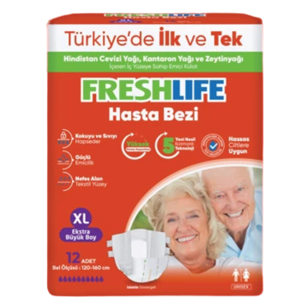 FRESHLIFE BEL BANTLI XLARGE 12 LİHASTA BAKIM ÜRÜNLERİFRESHLİFE28007026