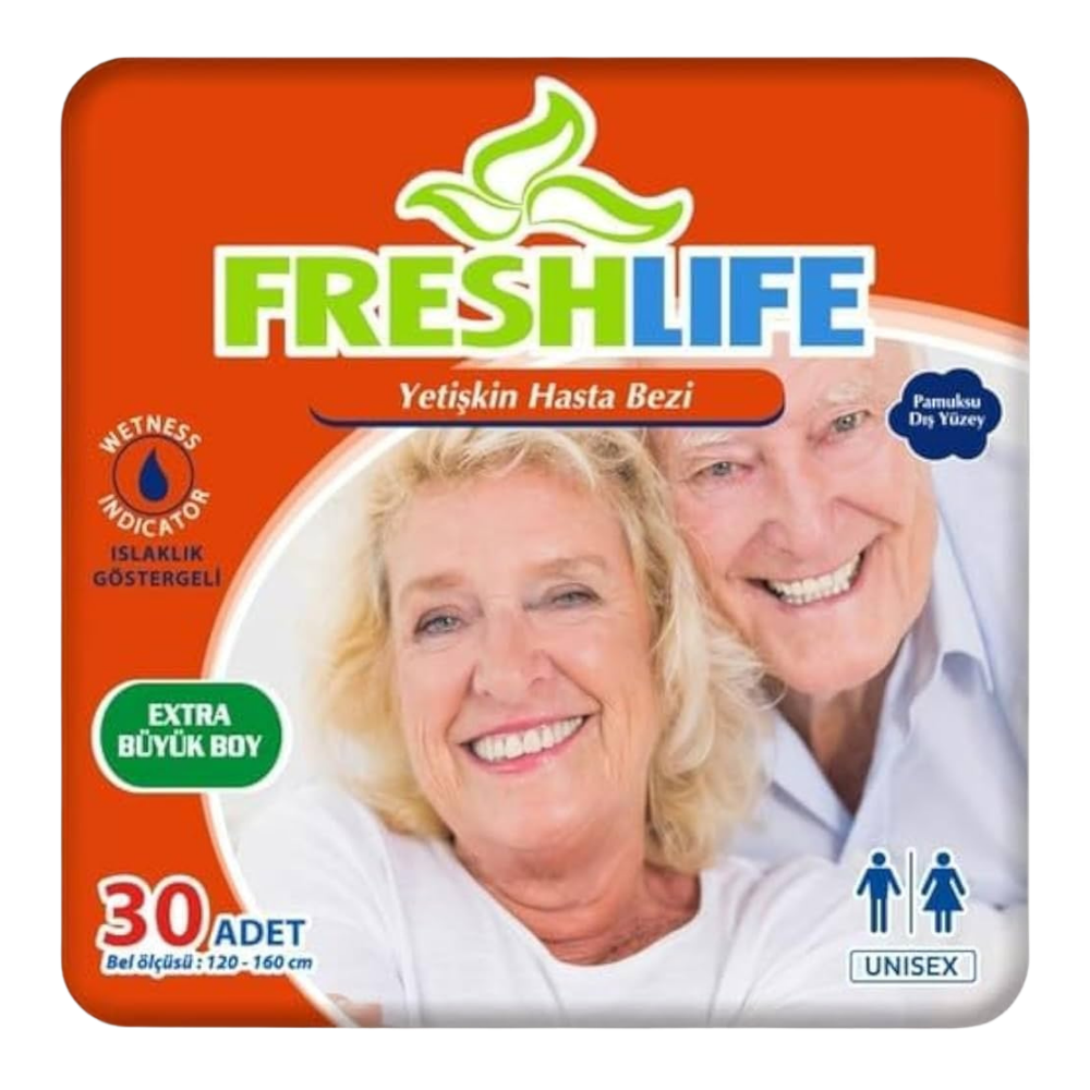 FRESHLIFE HASTA BEZİ 30 ADET XL.HASTA BAKIM ÜRÜNLERİFRESHLİFE9948