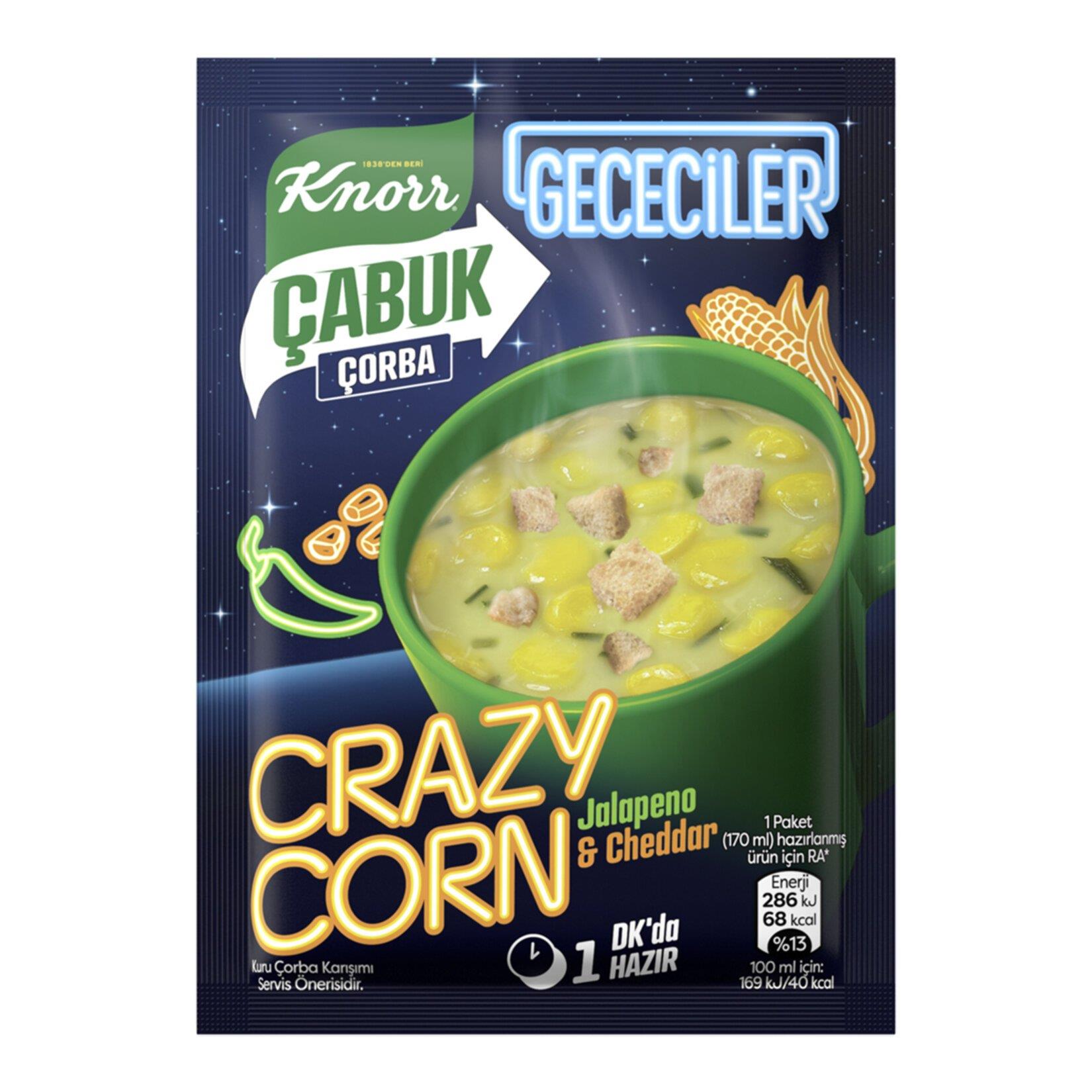 KNORR ÇABUK ÇORBA CRAZY CORNHAZIR ÇORBAKNORR62758778