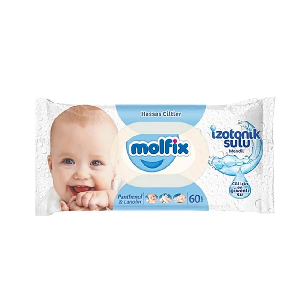 MOLFİX ISLAK MENDİL HASSAS ÇİLTLER  60‘LIISLAK MENDİLMarkasız50101370