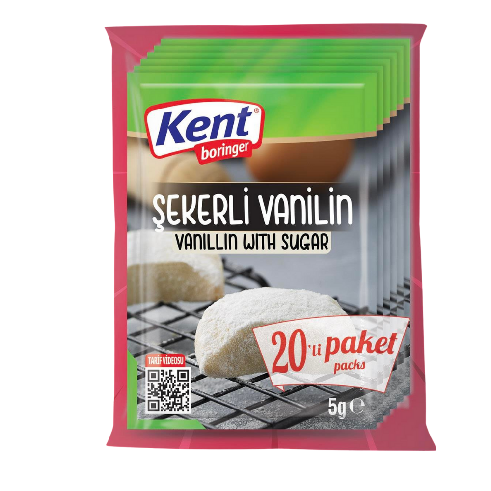 KENT BORİNGER ŞEKERLİ VANİLİN 20 Lİ*12*KABARTMA TOZU VANALİN ŞEKERİBORİNGERMYT01560