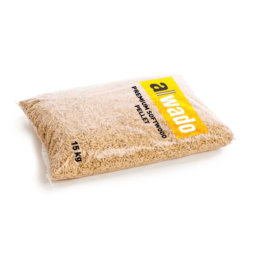 ALWADO PREMİUM SOFTWOOD PELLET 15 KG