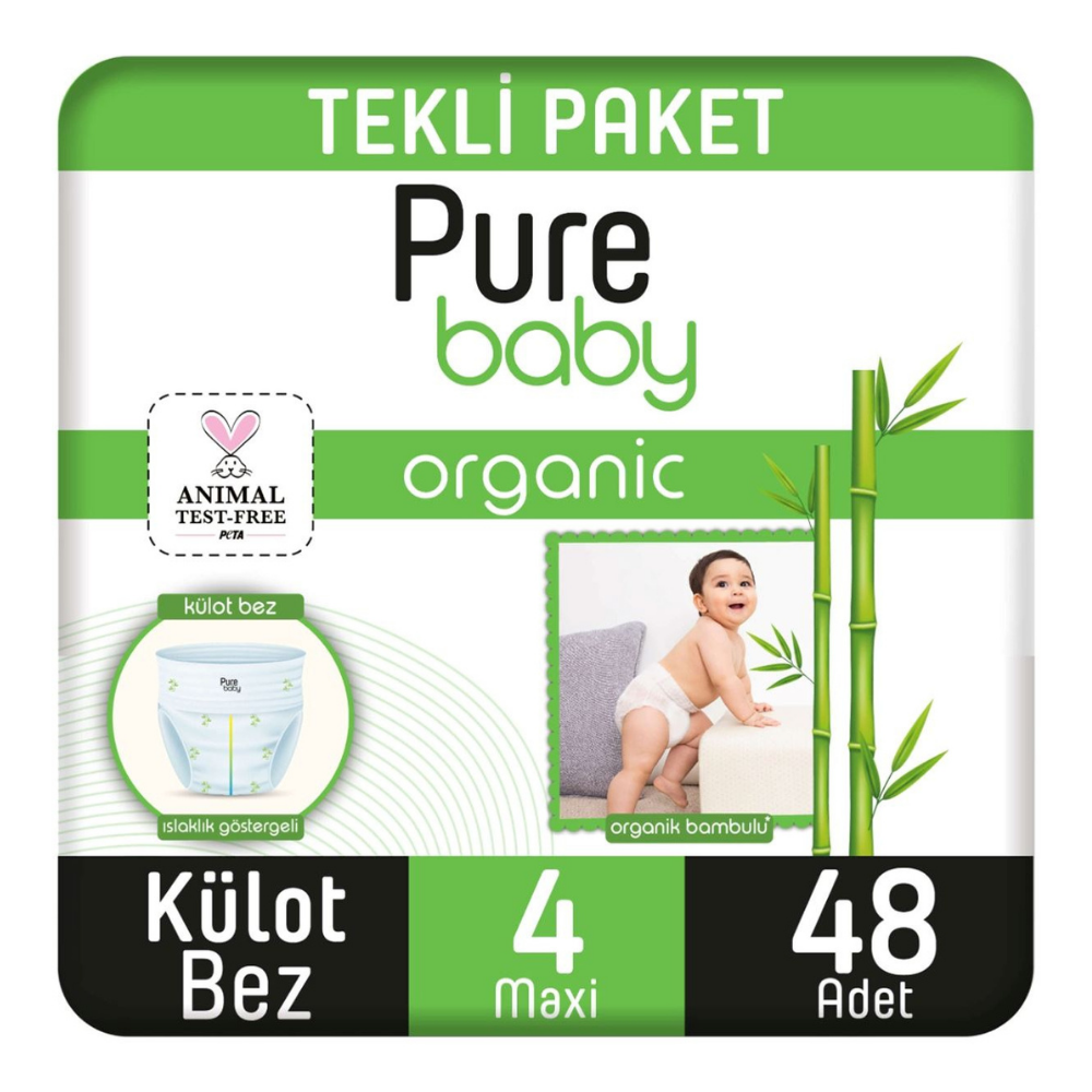 PURE BABY KÜLOT 7-16 KG 48 ADETKİLOT BEZPURE BABY28004729