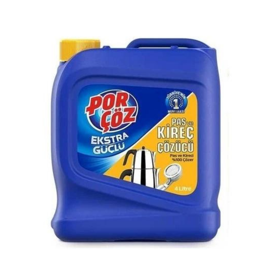 PORÇÖZ PAS VE KİREÇ ÇÖZÜCÜ 4 LTKİREÇ ÇÖZÜCÜLERPORÇÖZOZ8690802037858