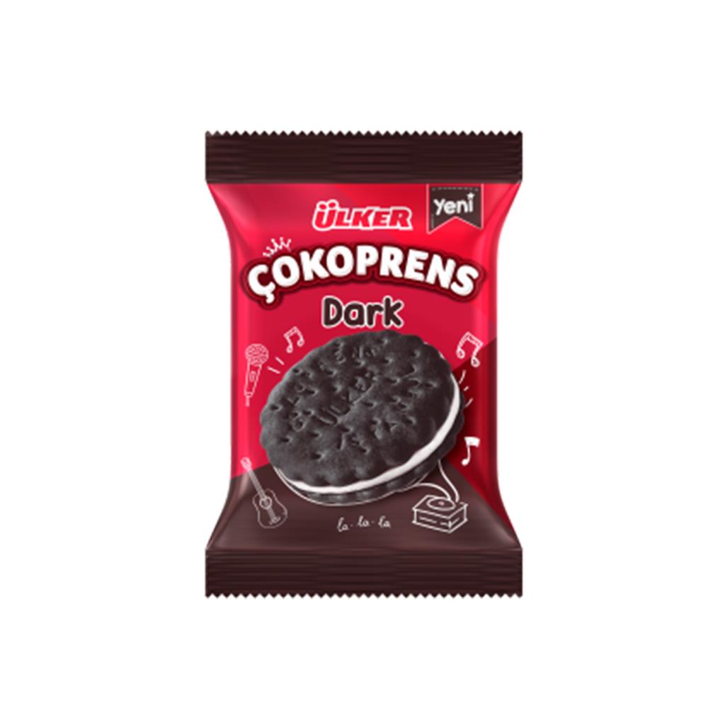 ÜLKER ÇOKOPRENS DARK 23.4 GRKREMALI BİSKÜVİÜLKER0009001