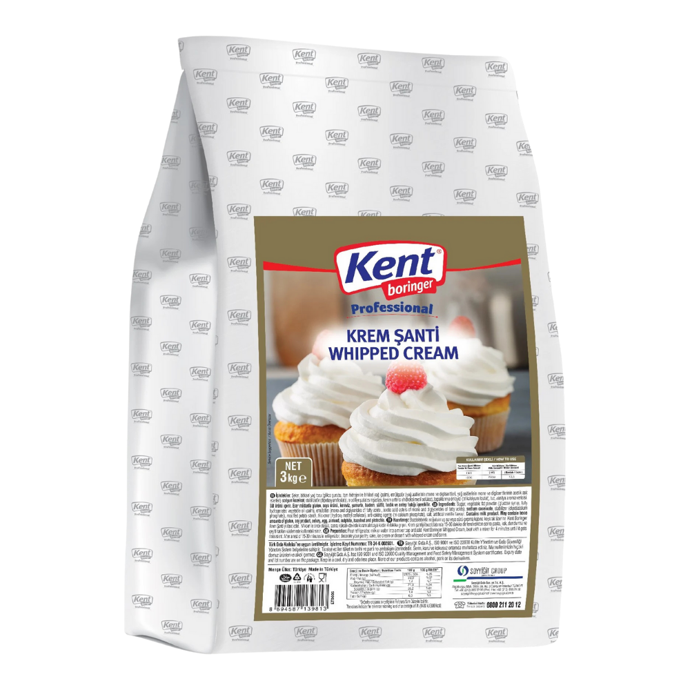 KENT BORİNGER KREM ŞANTİ 3 KGKREMŞANTİBORİNGERMYT01253