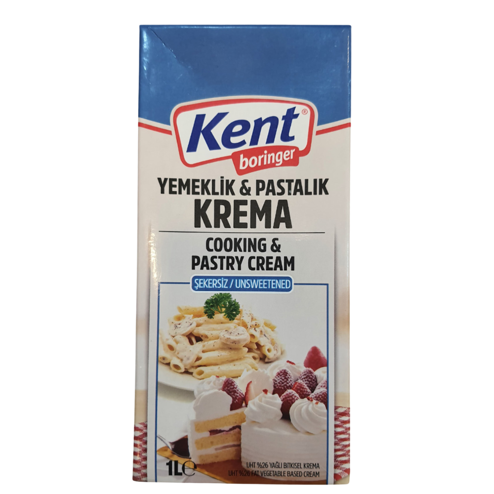 KENT BORİNGER %26 YAĞLI ŞEKERLİ KREM ŞANTİ 1000 ML.KREMŞANTİBORİNGERTYP00116