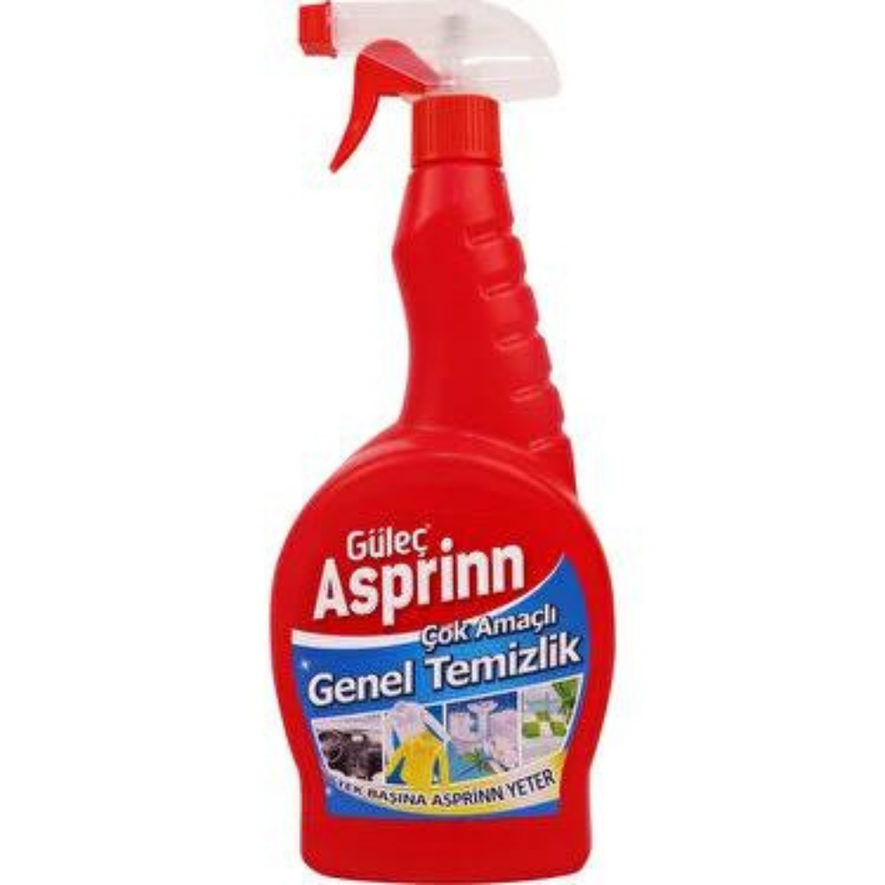 GÜLEÇ ASPRİN KIRMIZI ÇOK AMAÇLI GENEL TEMİZLİK 750 MLKURUYEMİŞGÜLEÇ212819