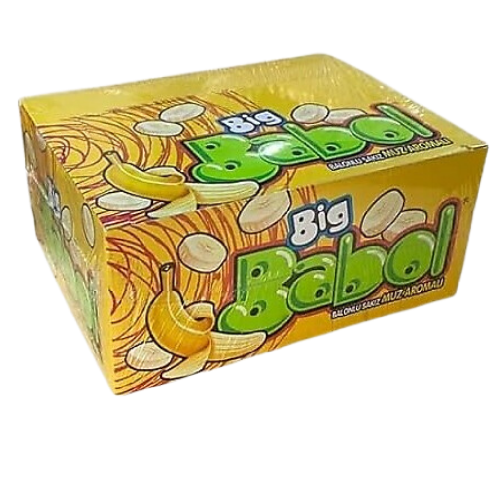 BIG BABOL MUZ ARAMOLI SAKIZ 90‘LIKUTULU SAKIZBİGBABOLBGBBL1