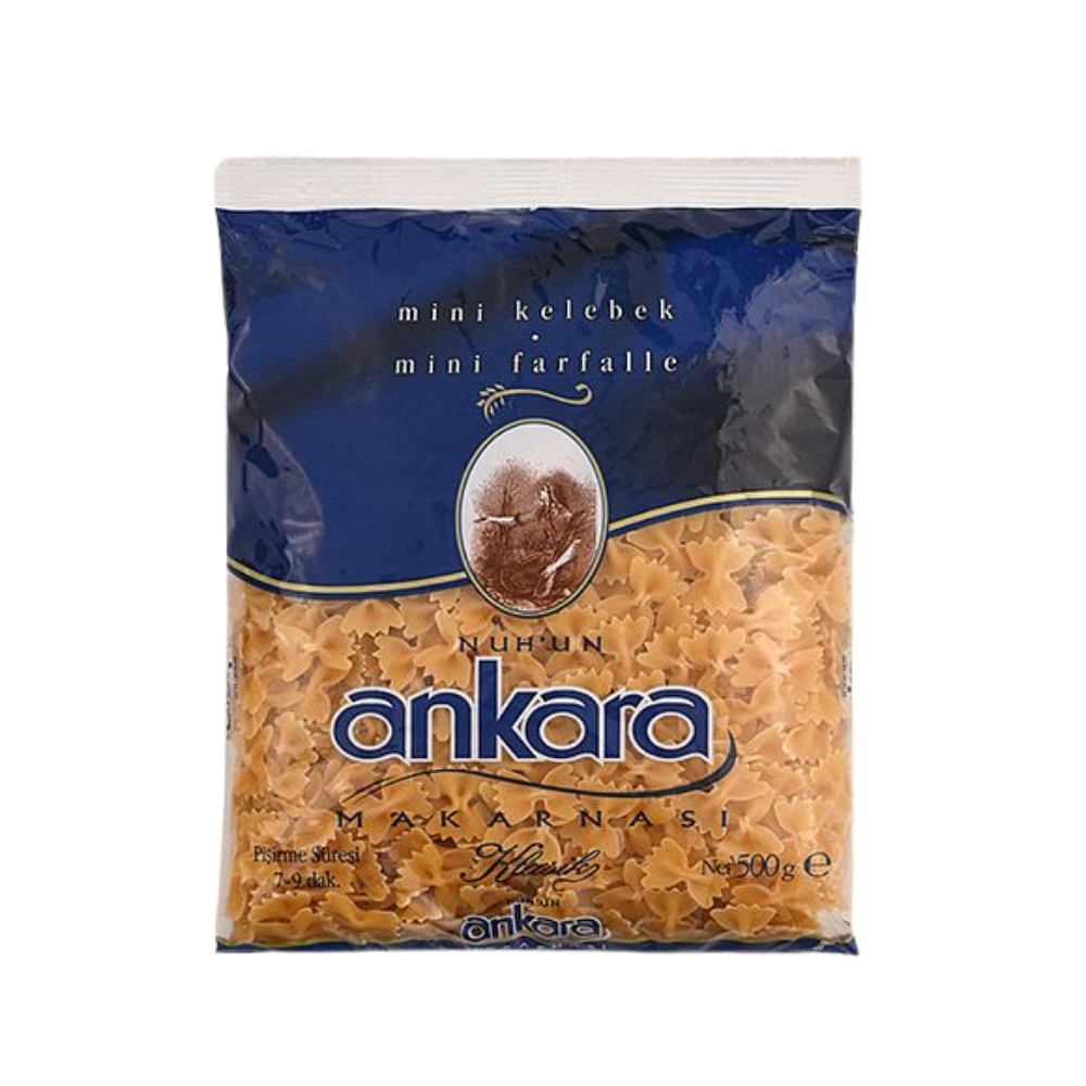 NUH‘UN ANKARA MAKARNASI MİNİ KELEBEK 500 GRMAKARNANUHUN ANKARA33407