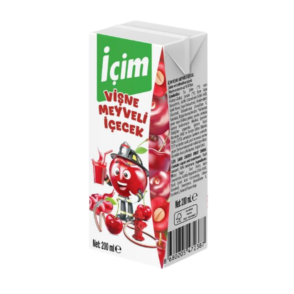 İÇİM MEYVELİ İÇECEK VİŞNE 200 MLMEYE SUYUİÇİM0472308