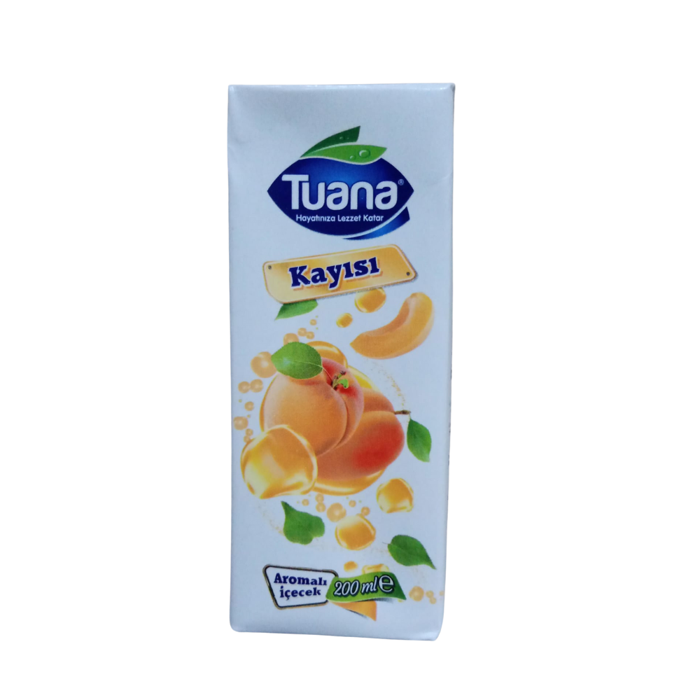 TUANA MEYVE SUYU KAYISI 200 MLMEYE SUYUTUANAGD099