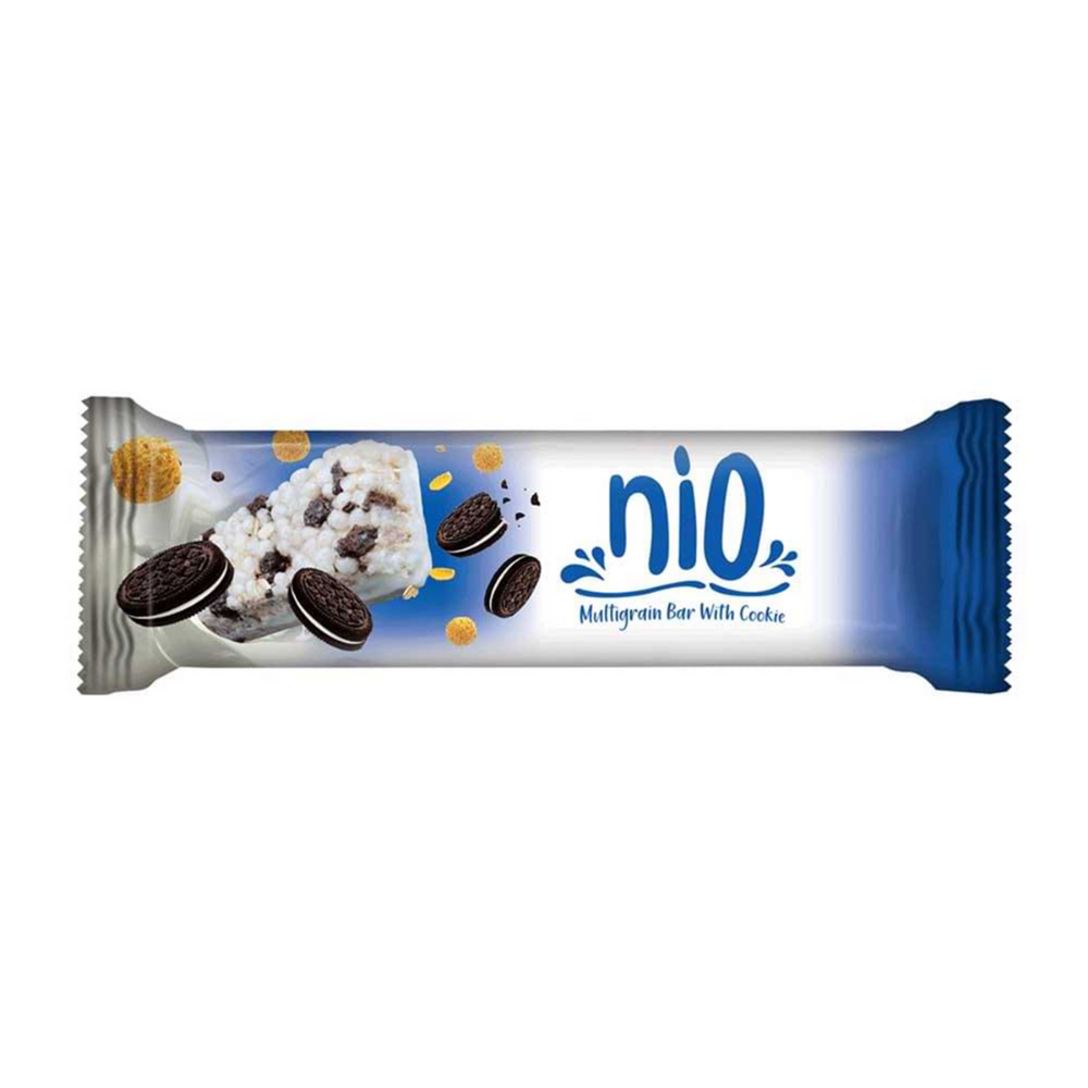 NİO SÜTLÜ KAPLAMALI KAKAOLU BİSKÜVİ TAHIL BAR 23GR.MEYVA BARMarkasızR10105
