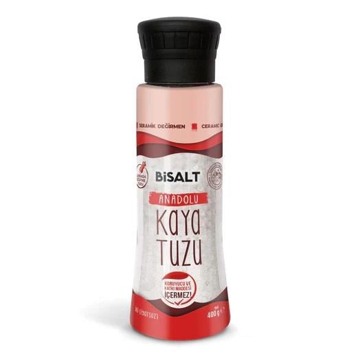 BiSALT ANADOLU KAYA İYOTLU TUZLUK 400 GRMUTFAK GEREÇELRİMarkasızBIS.AND.0013
