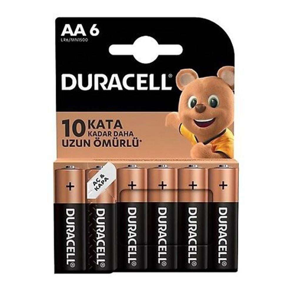 DURACELL KALEM PİL 6'LI AAPİLDURACELL9397