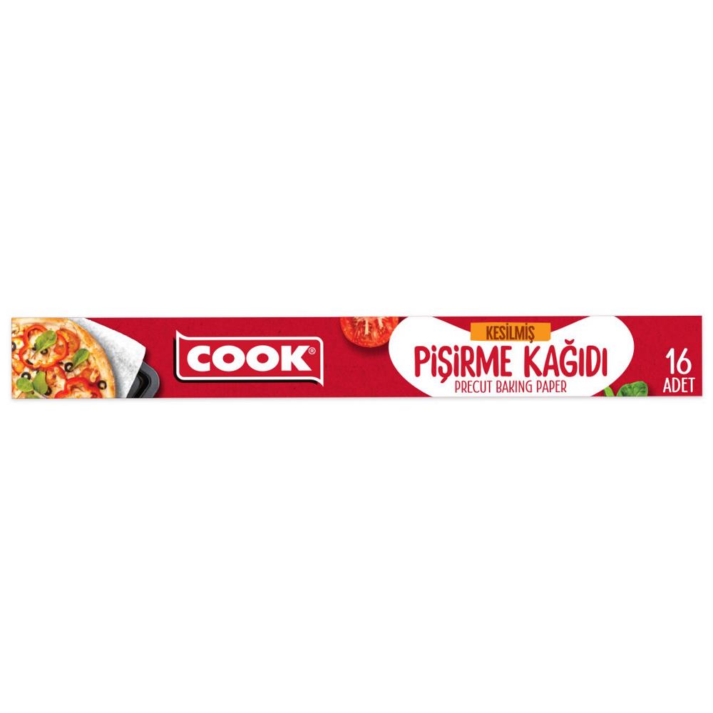 COOK PİŞİRME KAĞIDI KESİLMİŞ 16 YAPRAKPİŞİRME KAĞIDI & TORBASICOOK709260090