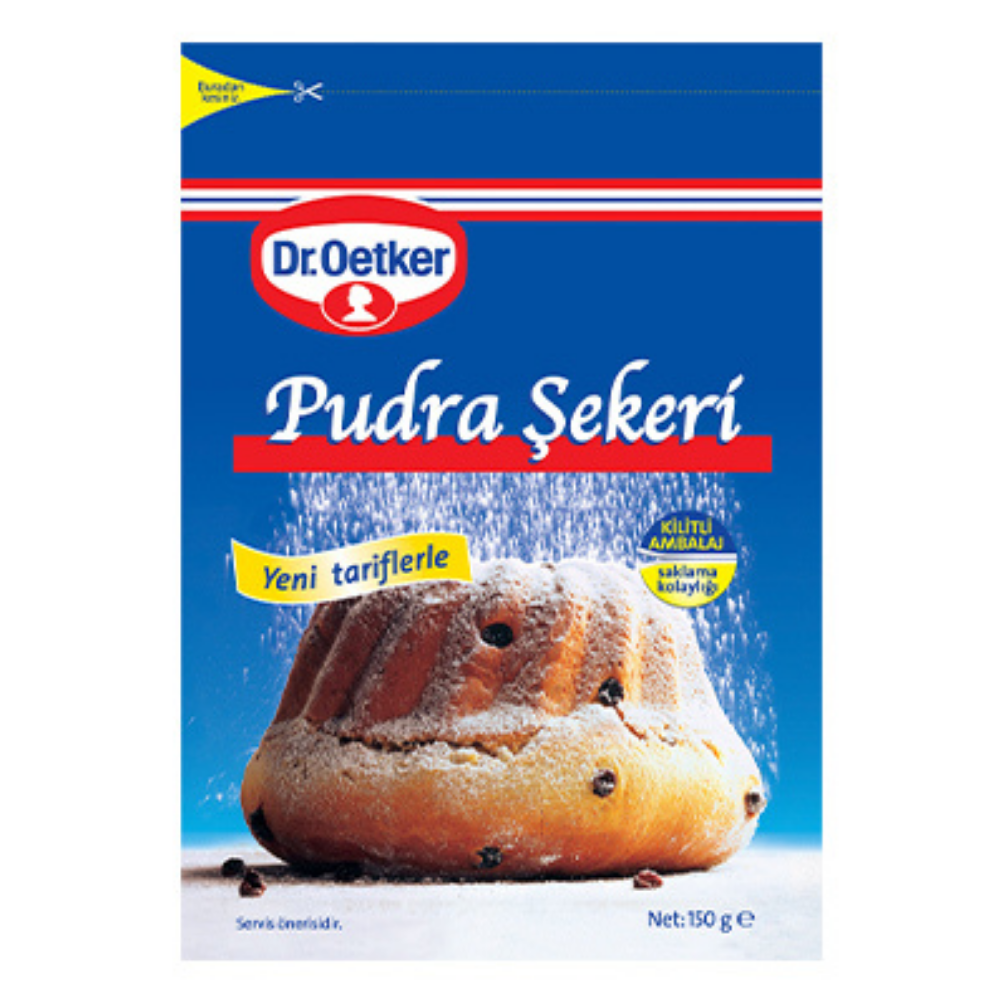 DR.OETKER PUDRA ŞEKERİ 150 GRPUDRA ŞEKERİDR.OETKER109859