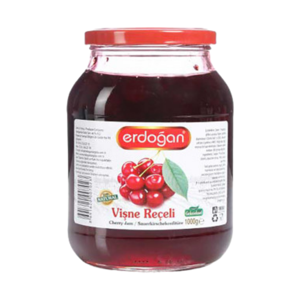 ERDOĞAN KAVANOZ REÇEL VİŞNE 1000 GRREÇELERDOĞAN200102