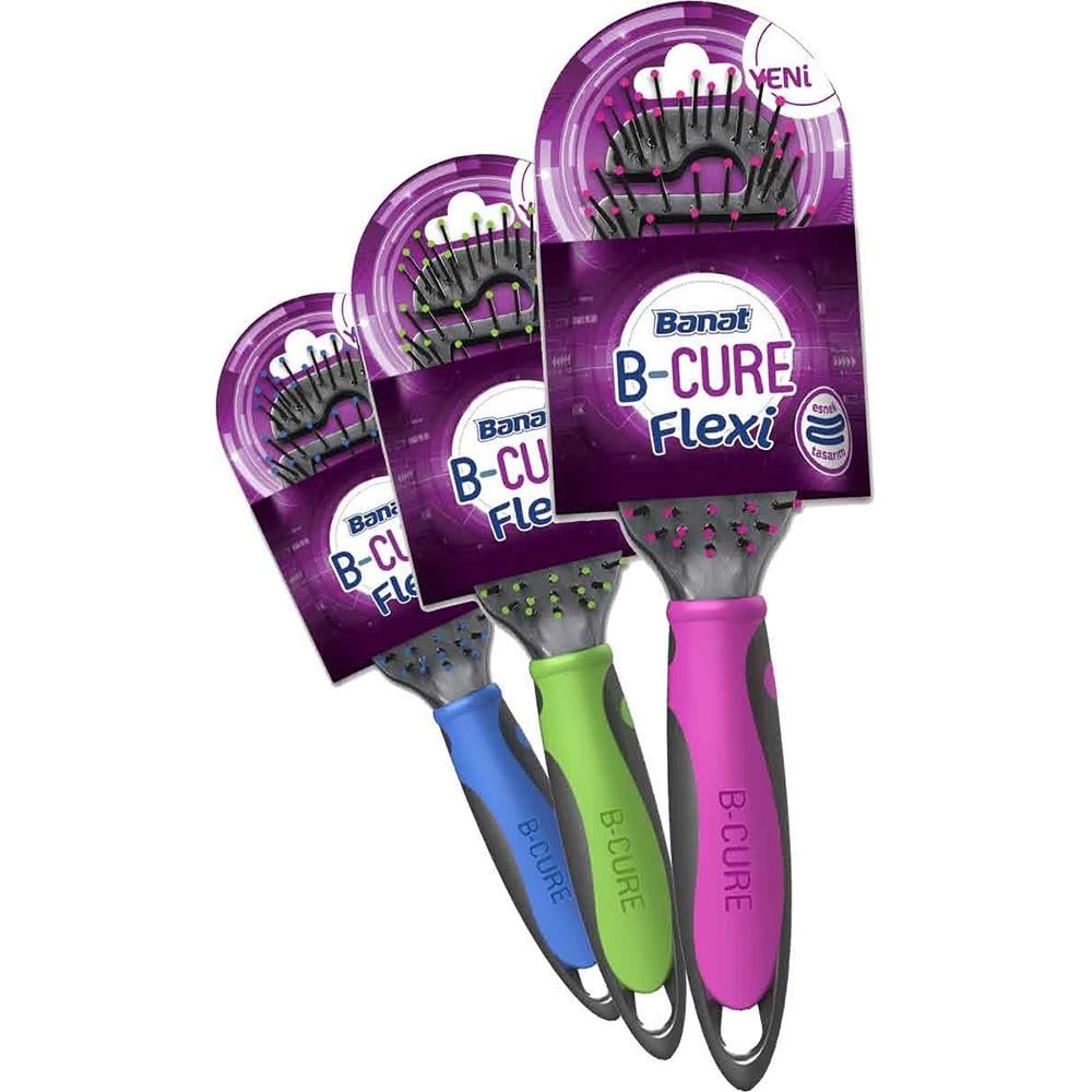 BANAT B-CURE FLEXI 454 SAÇ FIRÇASISAÇ TARAYICILARBANAT8.35.661454