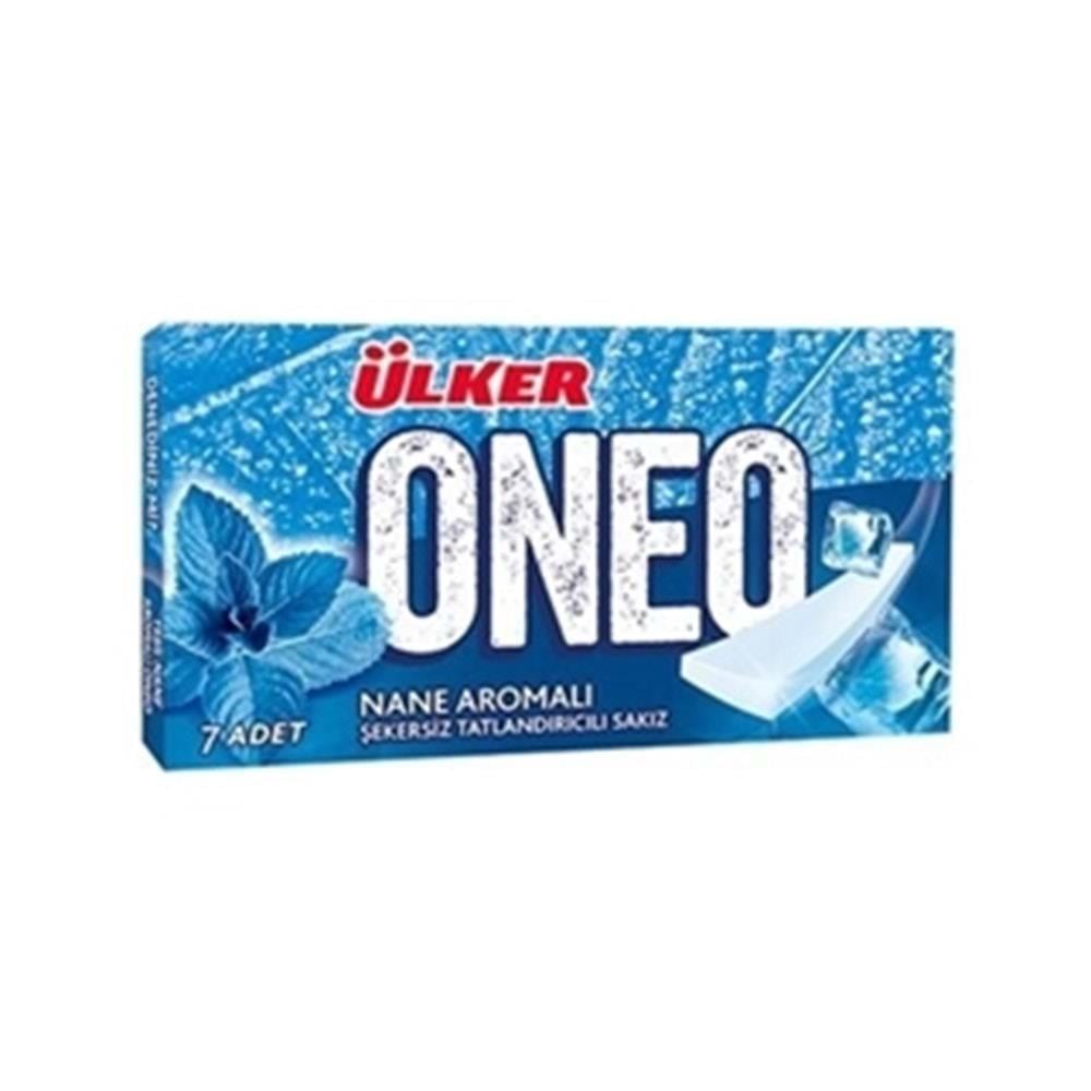 ÜLKER ONEO SAKIZ SLIMS NANE AROMALI 14 GRSAKIZÜLKER0228501