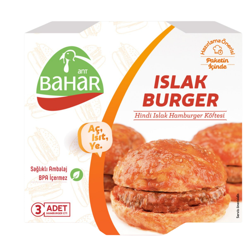 ANT BAHAR HİNDİ ISLAK HAMBURGER 200 GRSALAM & SOSİSANT31004118