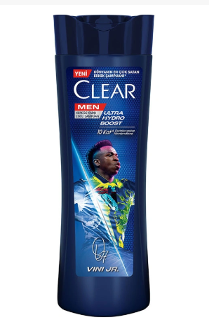 CLEAR MEN ŞAMPUAN KEPEĞE KARŞI ETKİLİ LEGENDS VINICIUS JUNIOR 350 MLŞAMPUANCLEAR64781038